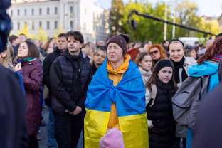Paramos koncerte „Laisvės vaikams“ dalyvavę atlikėjai – prie karo negalima priprasti, Ukraina mūsų širdyse
