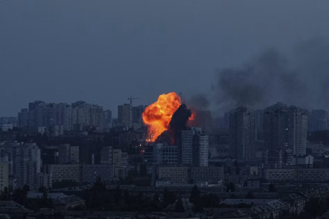 Tai kas šiąnakt vyko Kijeve atima žadą: rusai smogė be jokių gailesčio, tai sunku paaiškinti sveiku protu