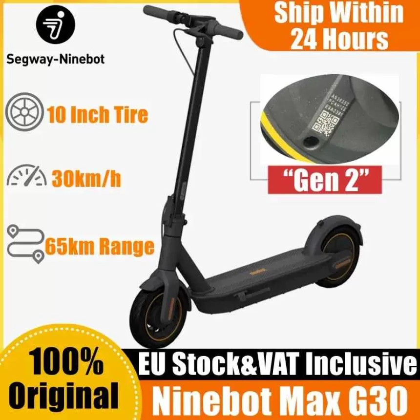 Original Ninebot MAX G30 Gen2 Electric Scooter