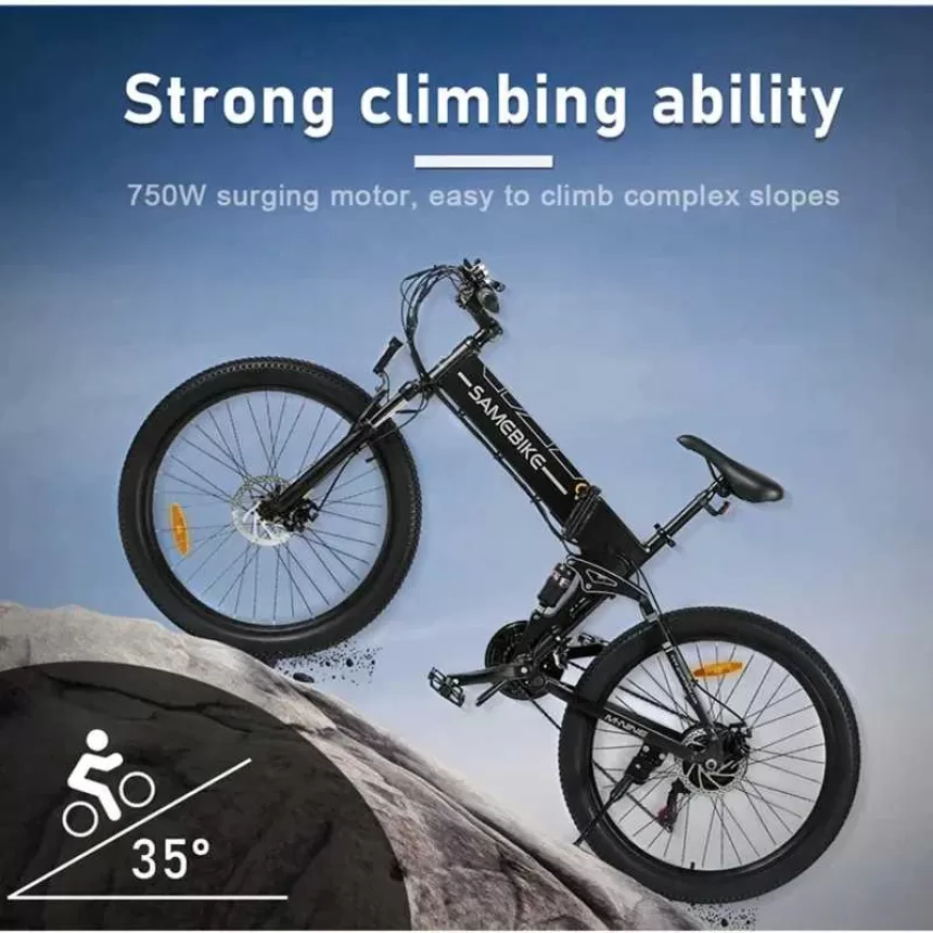 New Original SAMEBIKE LO26-II Folding Electric Bike