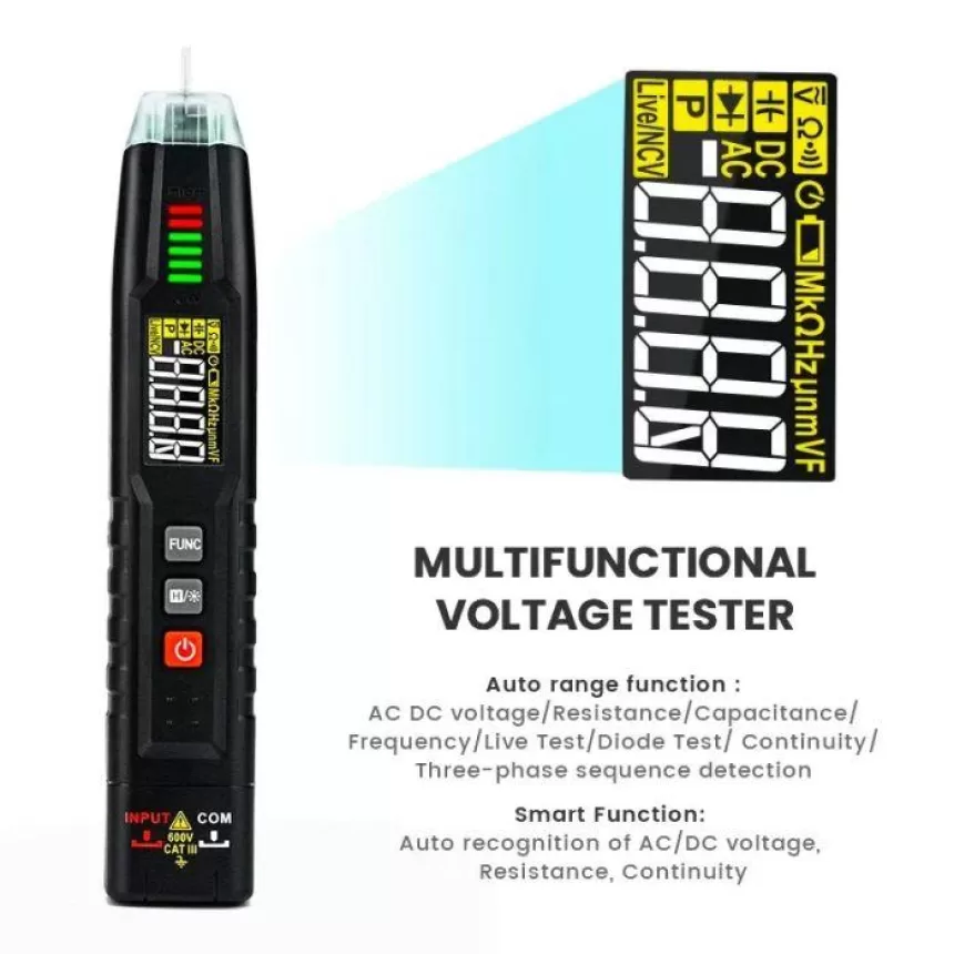 KAIWEETS ST100 TRUE RMS Smart Pen Multimeter DC/A