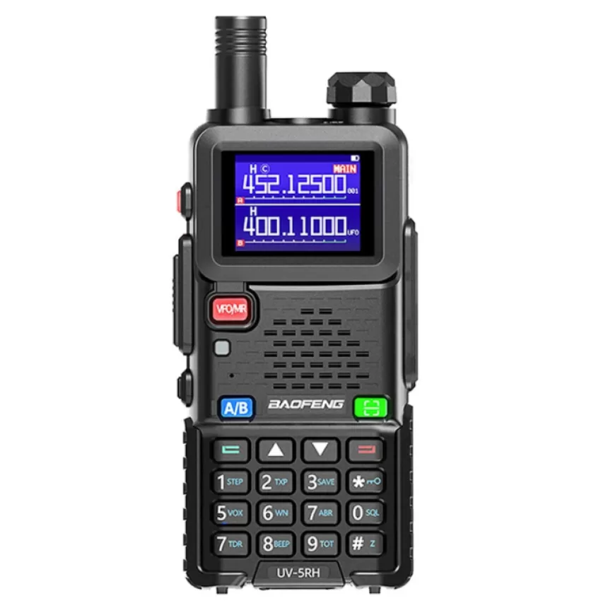 Baofeng UV-5RH 5W Tri-band EU Walkie Talkie 1.77inch Screen