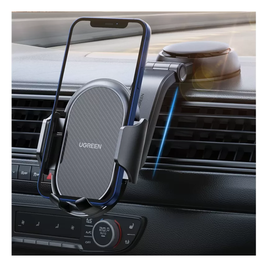 UGREEN Waterfall-shaped Suction Cup Car Holder