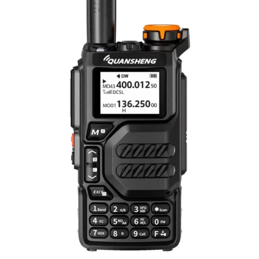 QUANSHENG UV-K5 5W High-power Walkie Talkie 50-600MHz