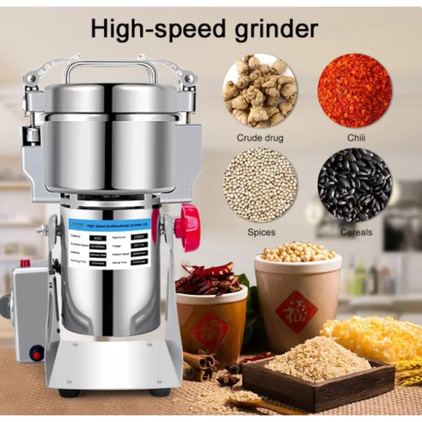 Coffee Grinder Machine Herb Grain Spices Mill Medicine Wheat Mixer Dry Food Grinder