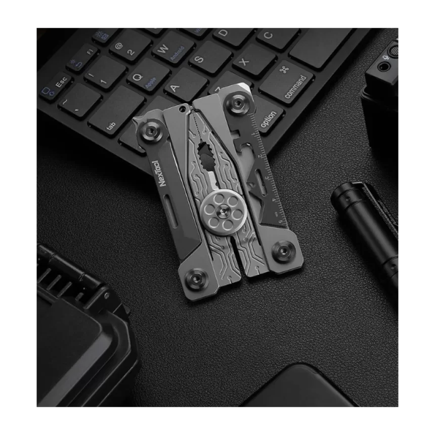 Nextool EDC Tools Outdoor Carry-on Folding Multifunctional Pocket Knife Cross Screwdriver Pliers Head Bottle Opener