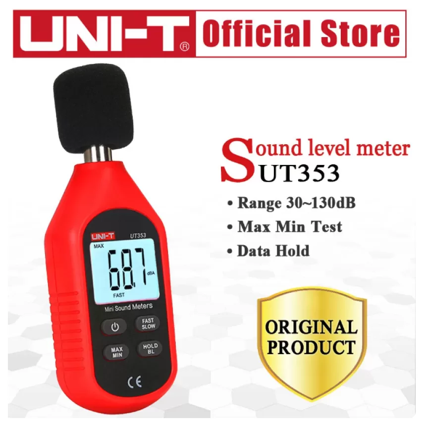 UNI-T UT353 Noise Measuring Instrument db Meter 30~130dB