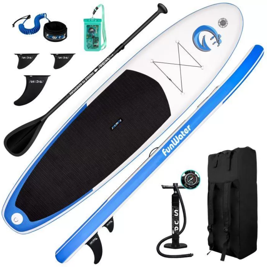 funwater Inflatable Stand Up Paddle Board SUP