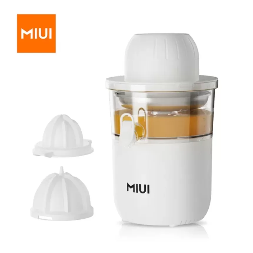 MIUI Electric Citrus Juicer Squeezer with 2 Cones