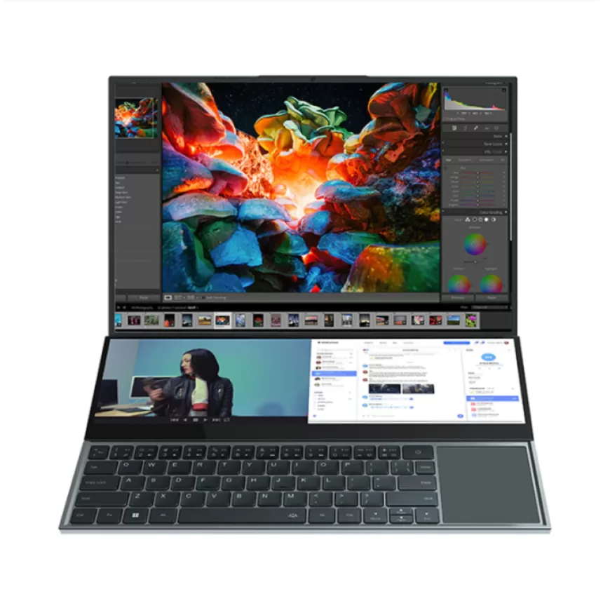 Ninkear DS16 Lapto16-inch Intel Core i7-10750H IPS Full HD 32GB RAM + 1TB SSD Gaming Laptop with Touchscreen Windows 11 Notebook