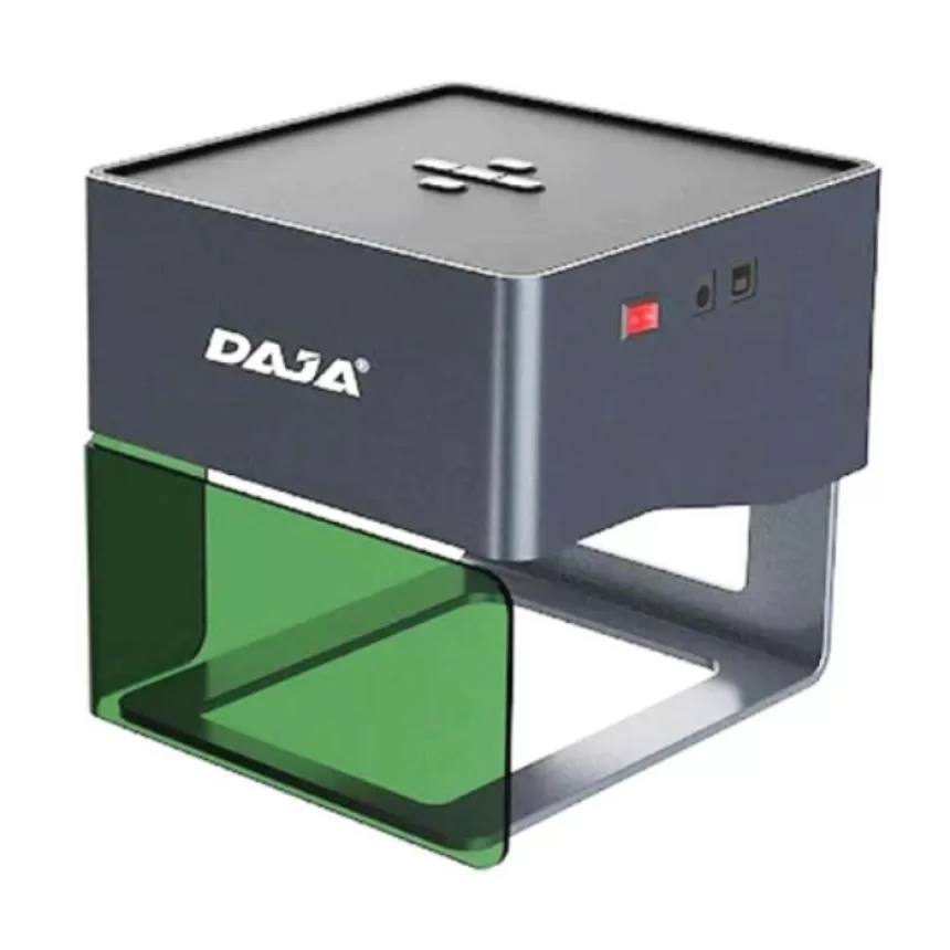 DAJA DJ6 3W Mini Laser Engraver with Heightened Columns Goggles, APP Control, 80mm*80mm