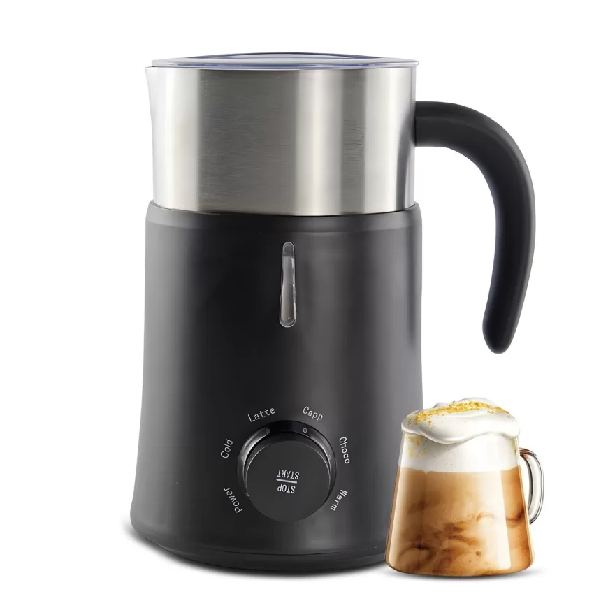 5 in 1 Electric Milk Frother 700ml Hot and Cold Foam Maker for Latte/Cappuccinos / Hot Chocolate