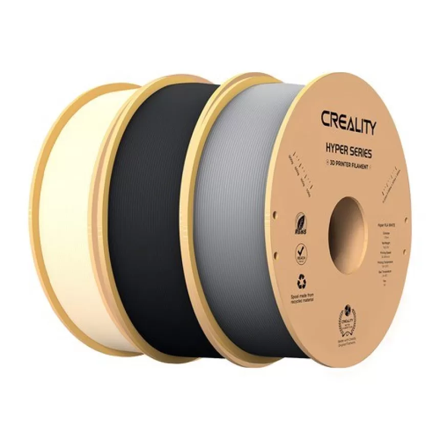 Creality Hyper PLA 3D Printing Filament 1.75mm 3kg Skin Color Black Grey | 
Poland