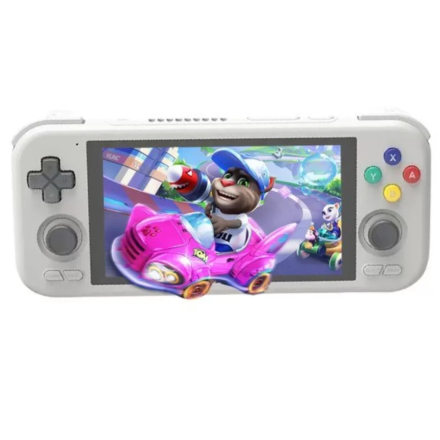 Retroid Pocket 4 Pro Game Console - Grey (Colorful ABXY Keys)