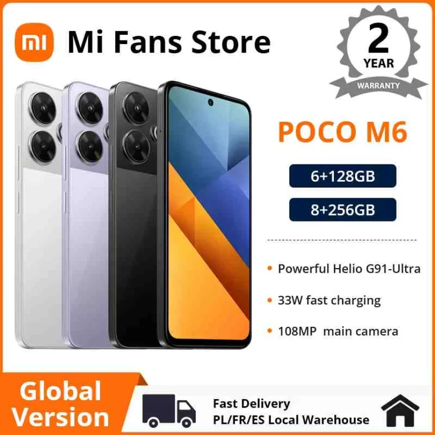 POCO M6 Smartphone Global Version