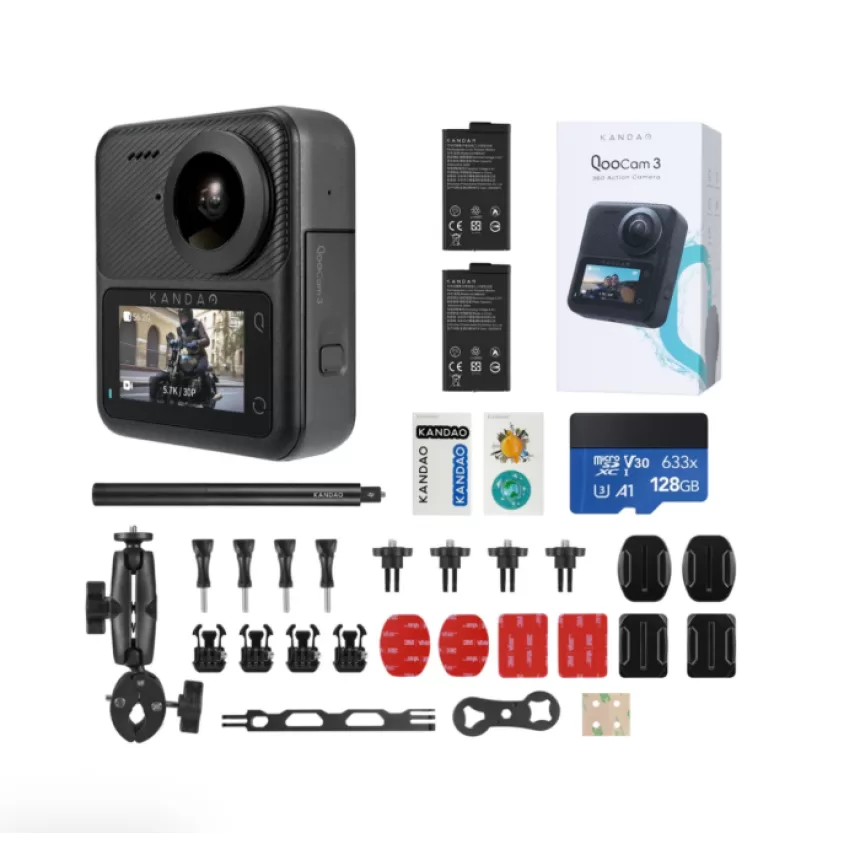 KANDAO QooCam 3 Panoramic sports camera 5.7K HD anti-shake waterproof