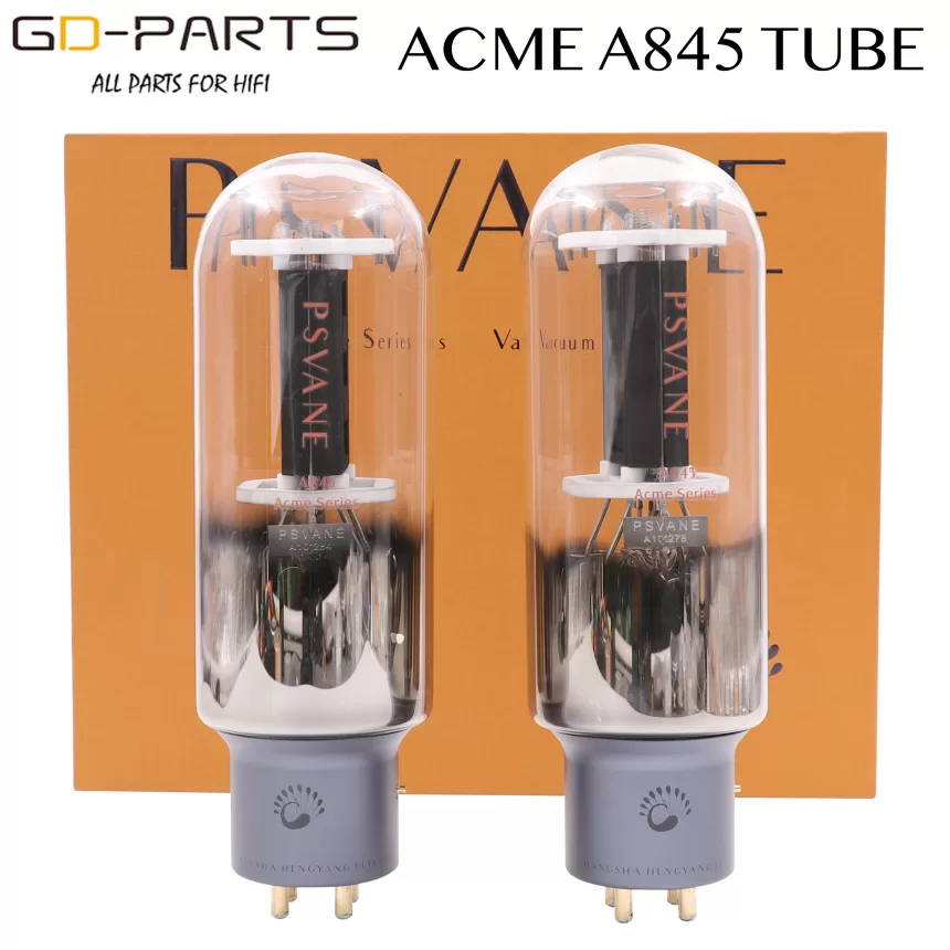 PSVANE Premium Acme 845 Vacuum Power Tube A845 Vintage Hifi Audio Tube AMP DIY Upgrade Factory Test Match 24-Month Warranty