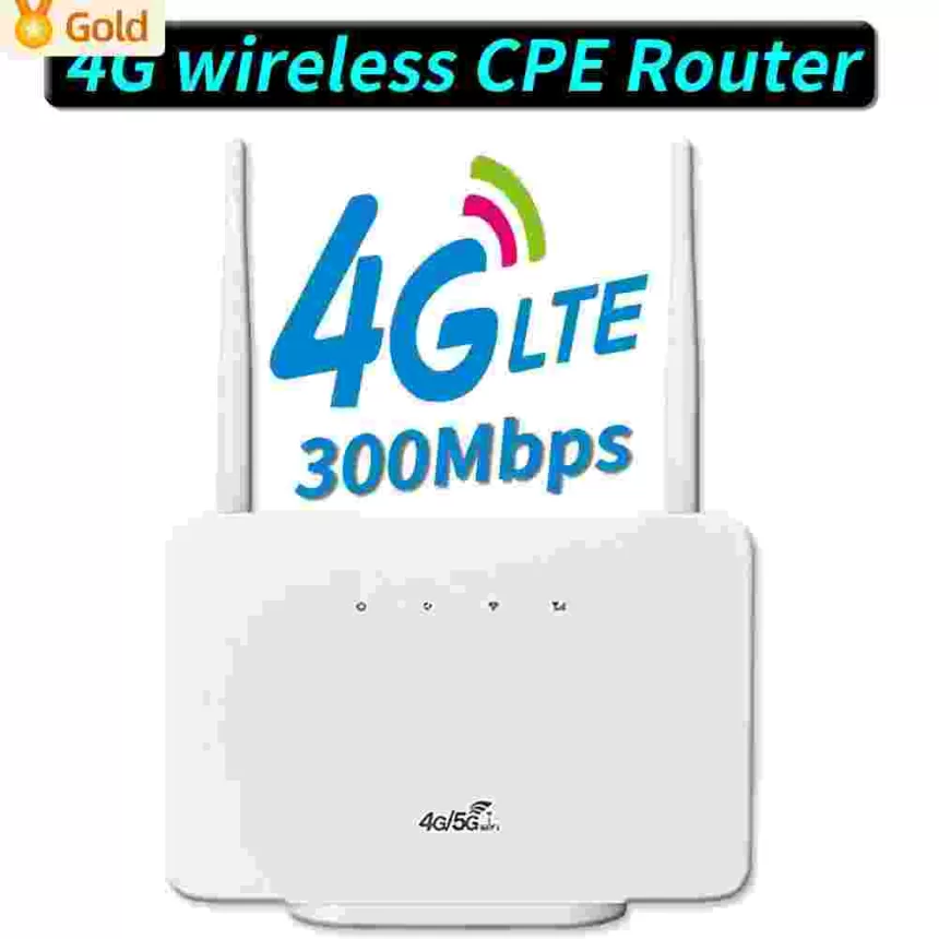 EU/US 4G Wireless WiFi Router 300Mbps 4G LTE CPE Router Modem RJ45 LAN WAN External Antenna Wireless Hotspot with Sim Card Slot