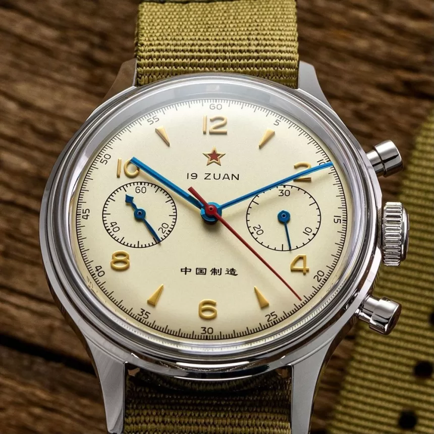SEAKOSS 38mm 40mm Mechanical Watches Men's 1963 Chronograph Luminous Seagull ST1901 Movement Air Force Pilot Aviation Sapphire