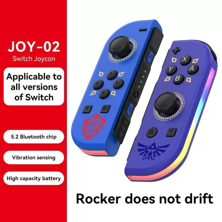 All Nintendo Switch Game Console JoyCon Wireless Bluetooth 5.2 Gamepad TV Tabletop and Palm Mode Gaming Controller Accessories