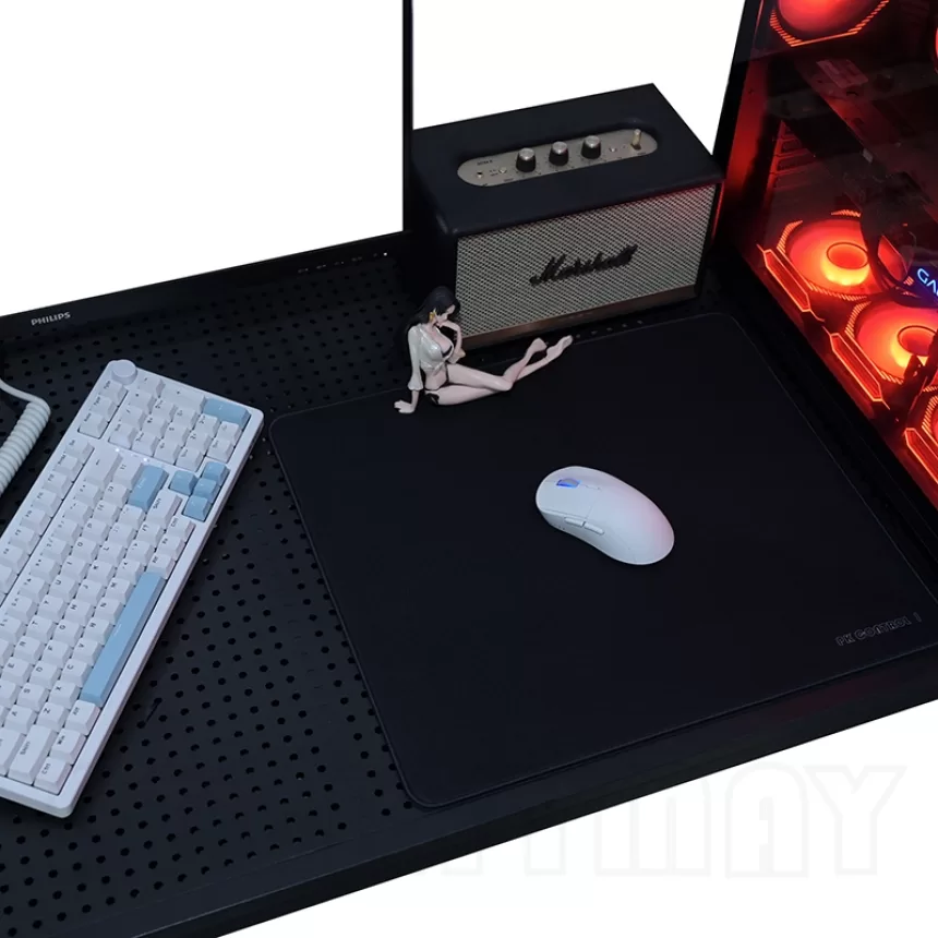 Pk Control 1 Design Professional Gaming Mouse Pad Premium Mousepad Speed and Control Desk Pad Mouse Mat High-Grade Desk Mat