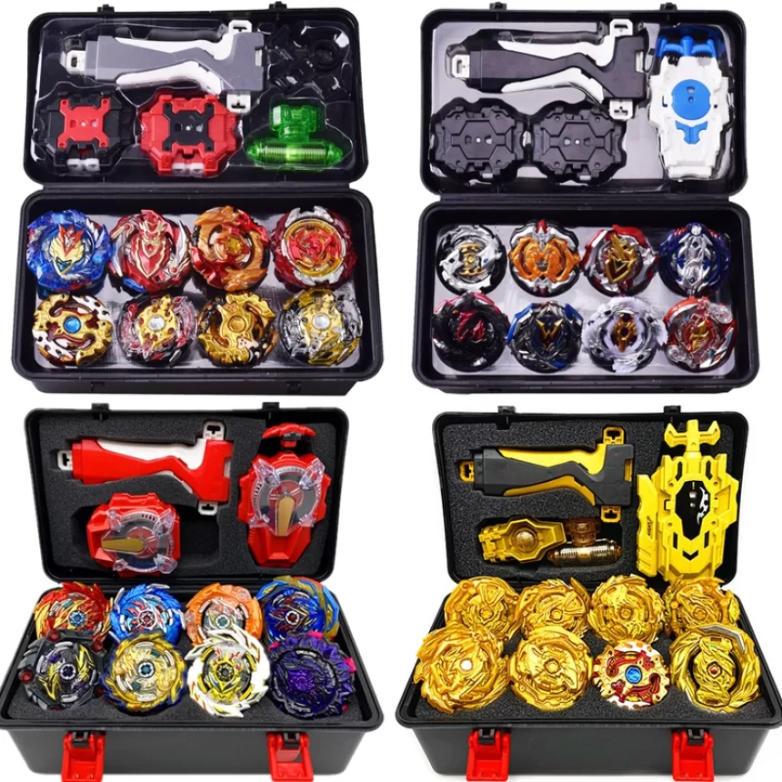 Burst Surge GT Metal Fusion Toy Gyro Launchers Toupie Metal Tops Fafnir Burst Spinning Bey Blades Toys