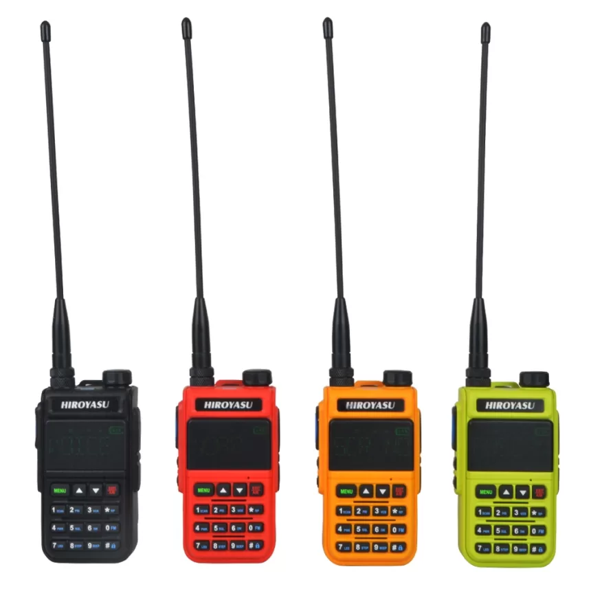 HIROYASU UV-5118 Air Band Ham Amateur Marine Scanner Radio AM FM VHF UHF 118-660MHz Full 6 Bands NOAA Weather Channel Hunt