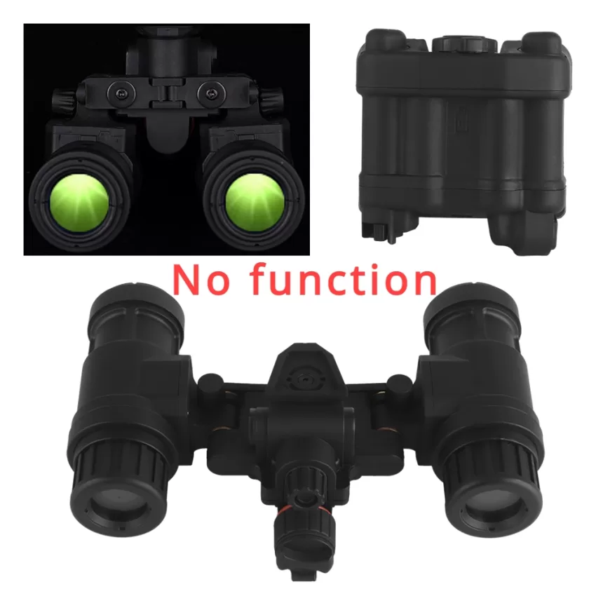 AN/PVS31 Dual-Tube Binocular Night Vision Goggles Dummy Props Airsoft Helmet Accessories Model for Hunting Cosplay