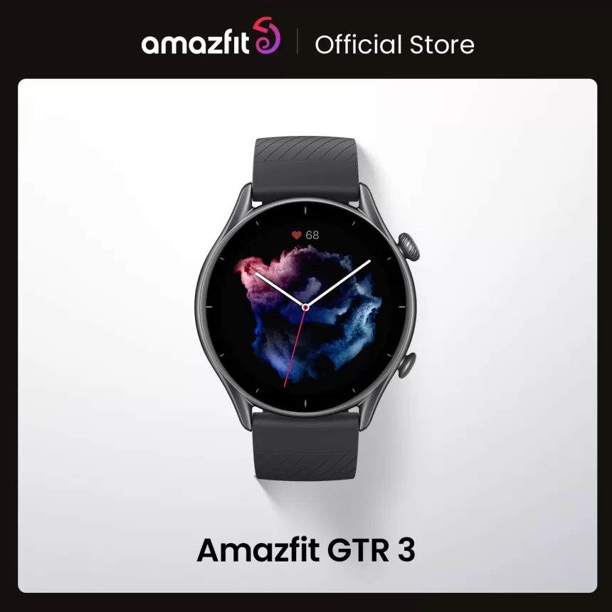 Global Version Amazfit GTR 3 GTR3 GTR-3 Smartwatch 46mm Zepp OS Alexa Built-in GPS Smart Watch Over 150 Sports Modes