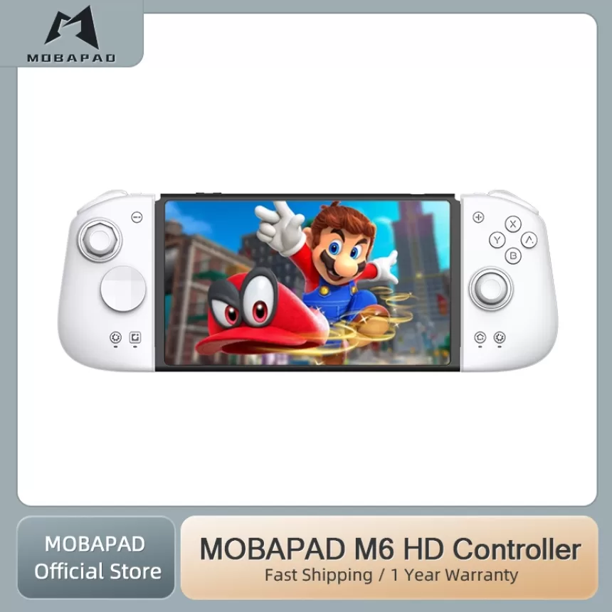 MOBAPAD M6 Gemini 2 Controller For Nintendo Switch OLED Joypad with Hall Joystick Console for Switch NS OLED Gamepad