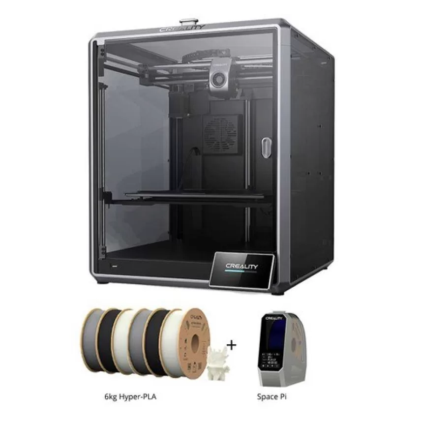 Creality K1 Max 3D Printer with Space Pi Dryer & 6kg Creality Hyper-PLA - 
2kg Black/White/Gray | Poland