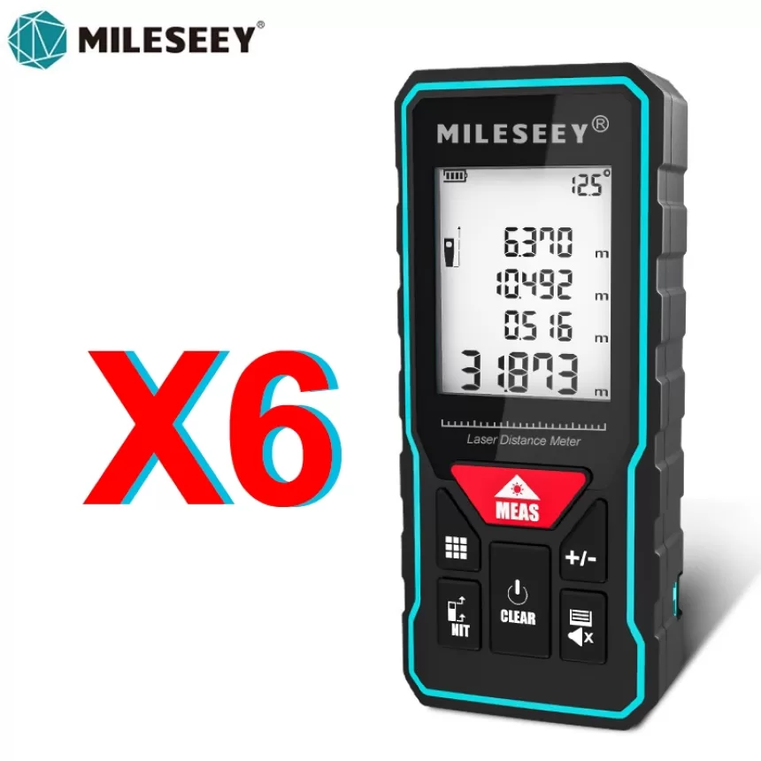 Mileseey Laser Rangefinder X5 лазерная рулетка Laser finder Digital Laser Distance Meter Laser Meter Laser Tape Measure