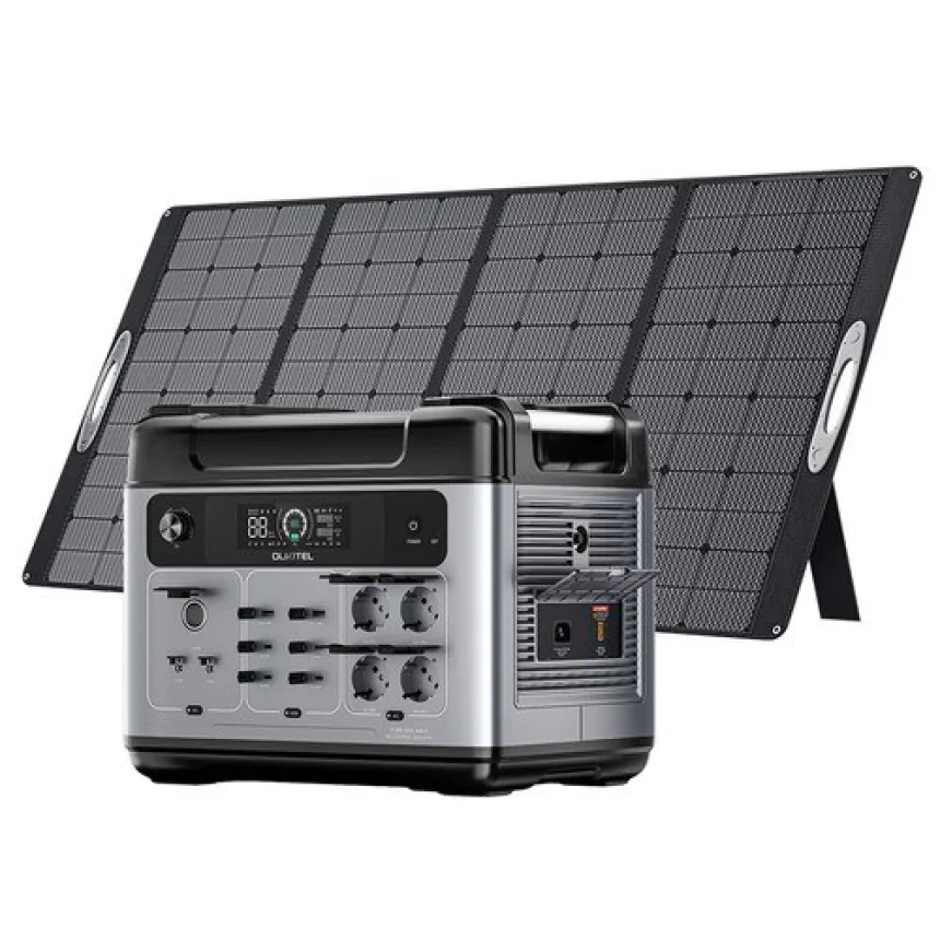 OUKITEL P2001 Plus Portable Power Station + PV400 Solar Panel | Europe