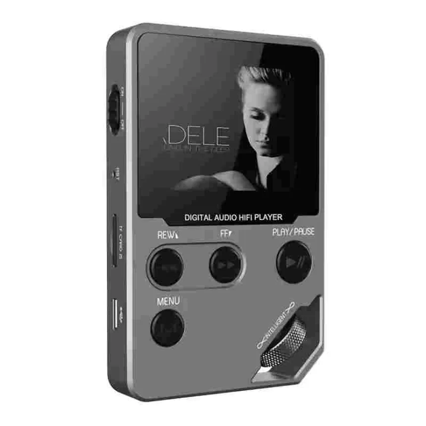 C5 8GB Lossless Bluetooth MP3 Music Player, Zinc Alloy Body,Rotary Controls,Wireless Connection,FM Radio,Voice Recorder