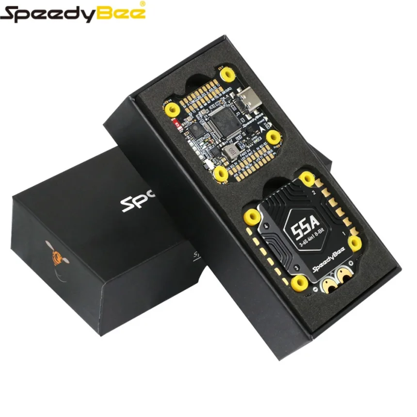 Speedybee F405 V4 Stack BLS 55A 4-in-1 ESC&FC 30x30 RC iNAV Betaflight Configure Bluetooth 3-6S FPV 5-8 inch frame Drone parts