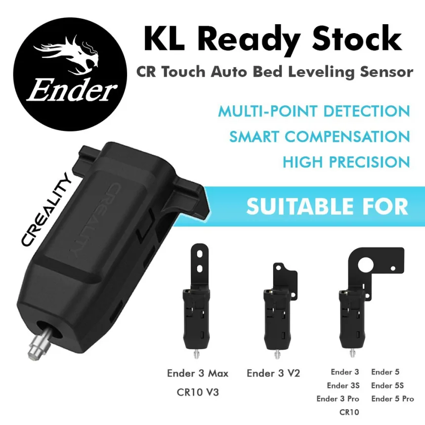 CREALITY CR Touch Auto Leveling Kit 3D Printer Bed Auto Leveling Sensor Kit for Ender 3/ Ender-3 Pro /Ender-3 V2/ Ender 5/CR-10