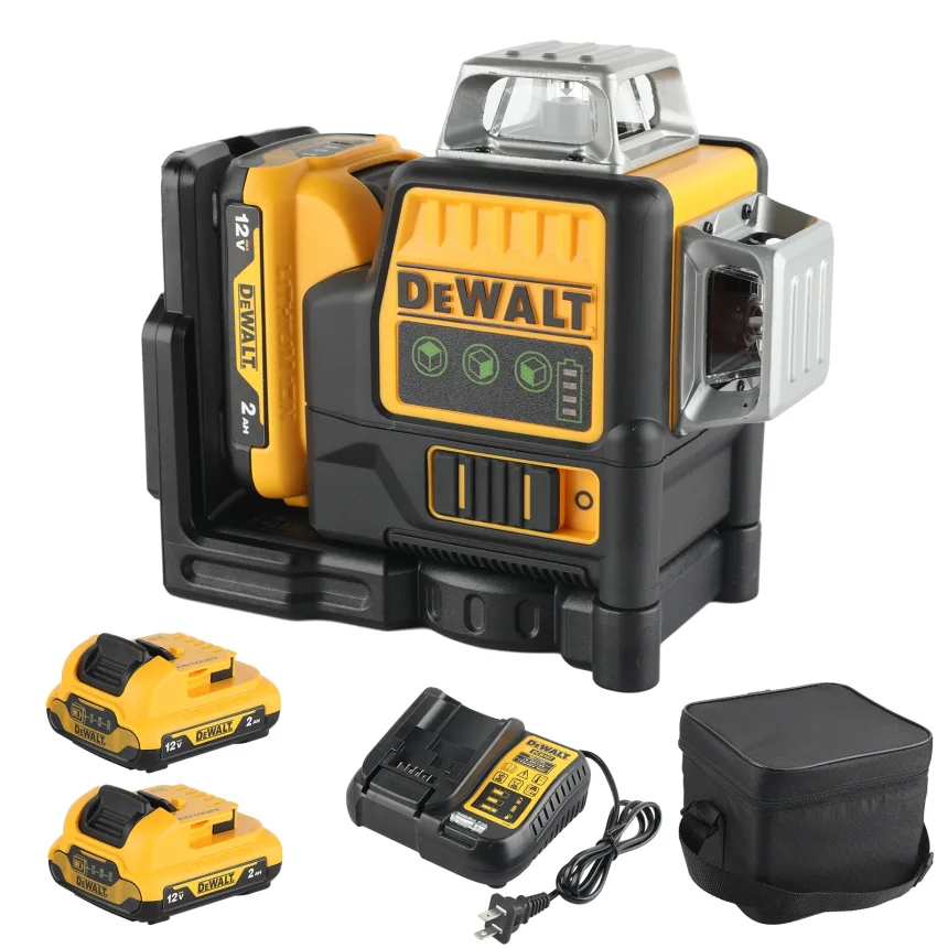 DeWalt Automatic Leveling Cross Laser Level High Precision Laser Level Electric Tool Dw089lg Laser Level 360 Self-Leveling Laser