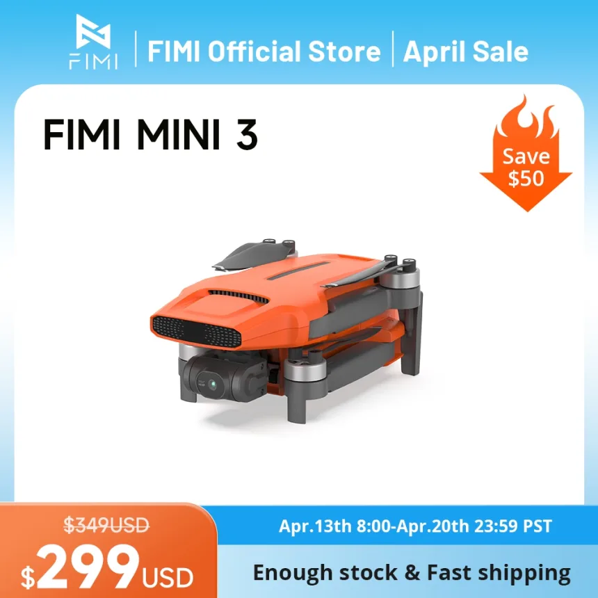 FIMI Mini 3 pro drone X8 Mini v2 Drone with camera 4k remote control helicopter 3-axis Gimbal 249g helicoptero controle remoto