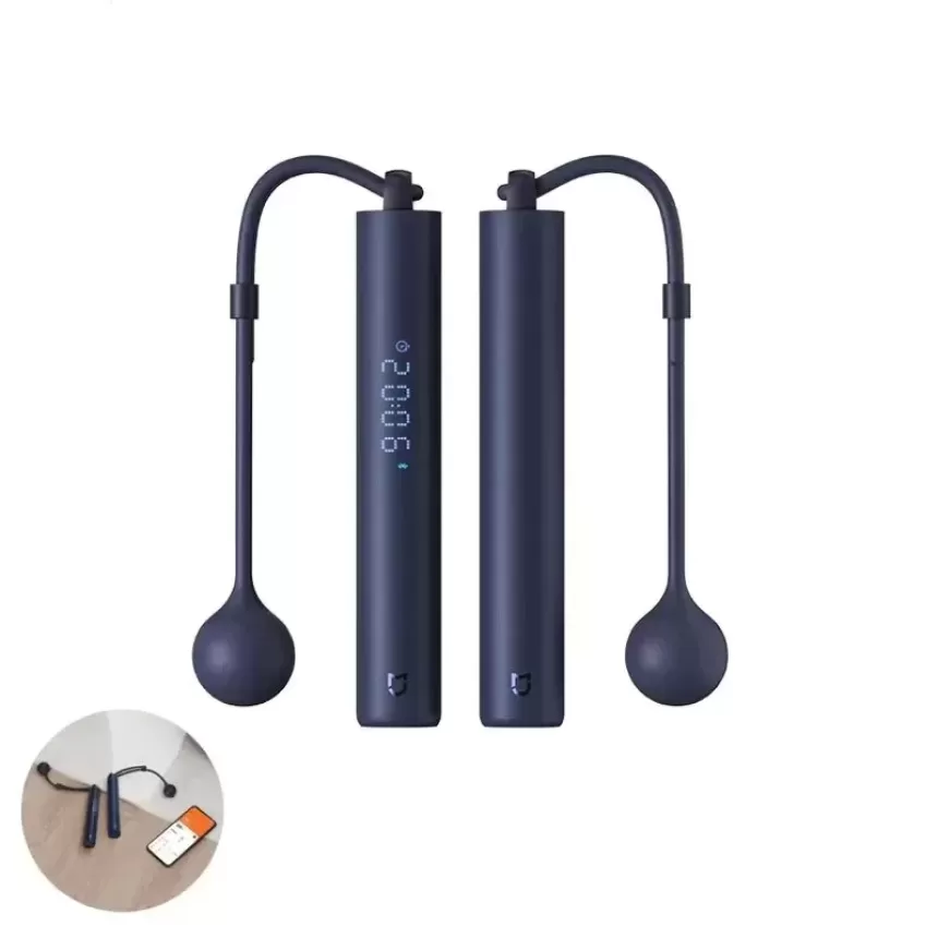 Xiaomi Mijia Smart Electric Skipping Rope Real-time Training Guidance Accurate Fitness Data Recording Matrix Screen Display App Connection Happy Efficient Exercise Jump Rope