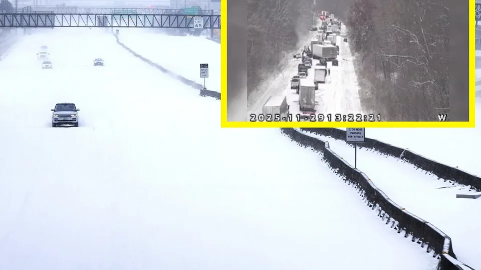 Didžiausia avarija regiono istorijoje: automobiliai skriejo į ledo spąstus vienas po kito, vos išvengta tragedijos