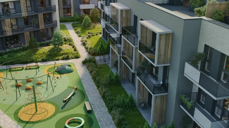 Architektai kuria saugią oazę miesto viduryje, štai kaip atrodys nauji statomi kvartalai