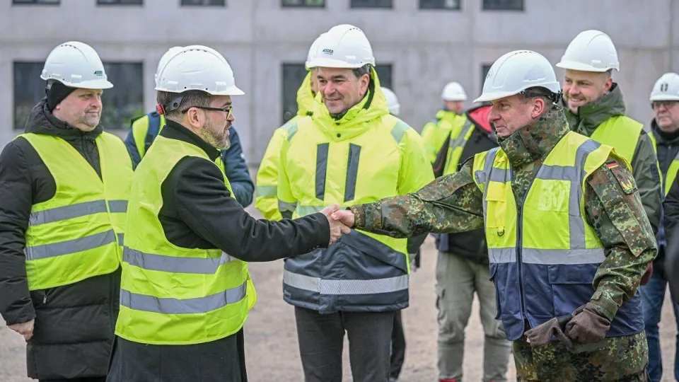 Proveržis Rūdninkuose: vokiečių kareivinės bus baigtos statyti 10 mėn. anksčiau nei planuota