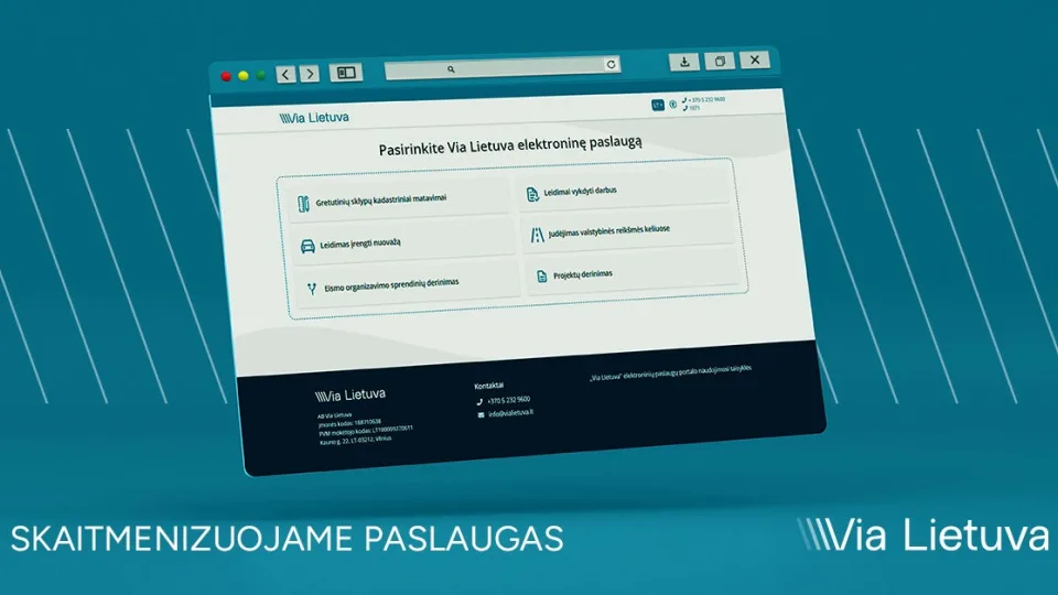 Svarbūs pokyčiai planuojantiems darbus keliuose: nuo šiol viską padarysite keliais paspaudimais