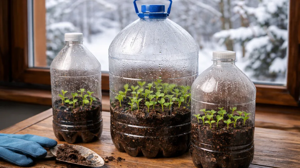 Šį metodą išbandę sako tą patį: žiemos sėja plastikiniuose buteliuose pranoksta lūkesčius