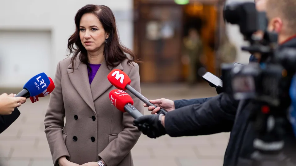 Ruginienė ramina: net jei Cichanouskaja išvyks, Lietuvos parama Baltarusijos opozicijai nesikeis