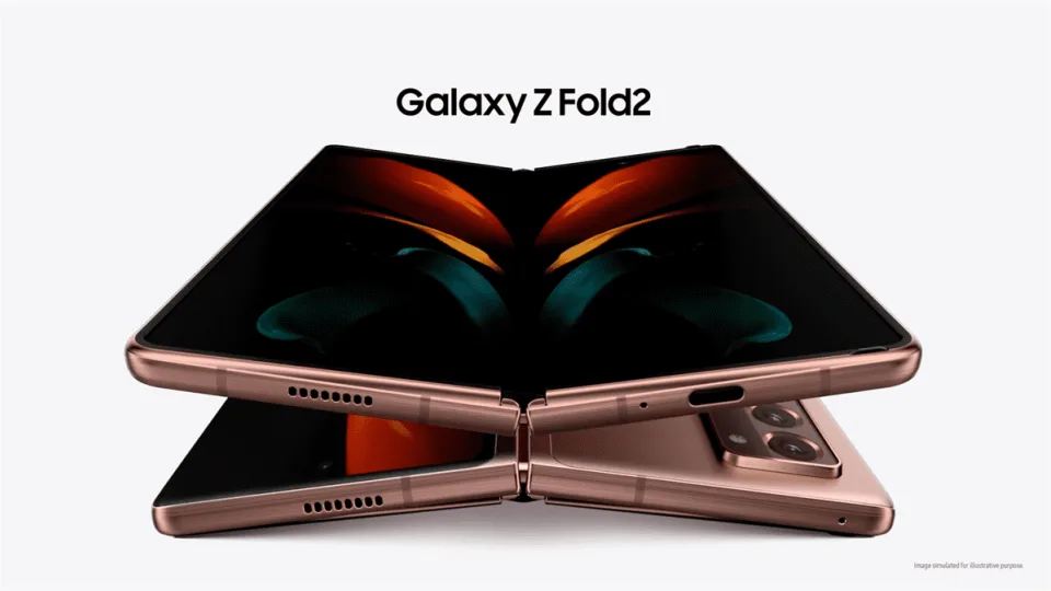 „Samsung“ pristatė trečią sulenkiamą telefoną „Galaxy Z Fold2“: 3 vidutinių atlyginimų kaina