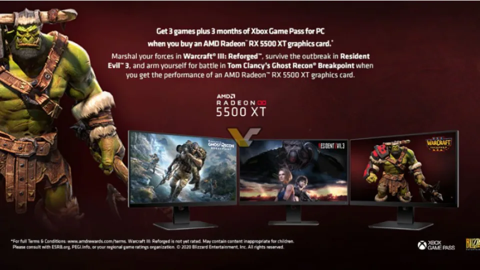 „Raise The Game 2020“ akcija – AMD dovanos puikius žaidimus „Radeon“ plokščių pirkėjams