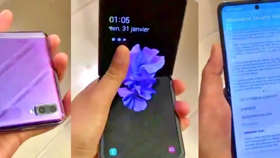 Naujasis, pigesnis „Samsung” sulenkiamas telefonas - paslapčia nufilmuotas realybėje