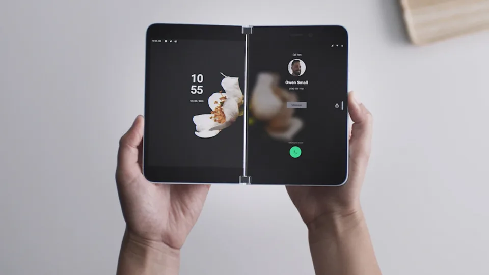 Atskleista viena įdomi „Microsoft Surface Duo“ telefono funkcija