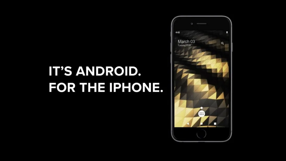 Android operacinė sistema „iPhone” telefone? Taip, tai įmanoma